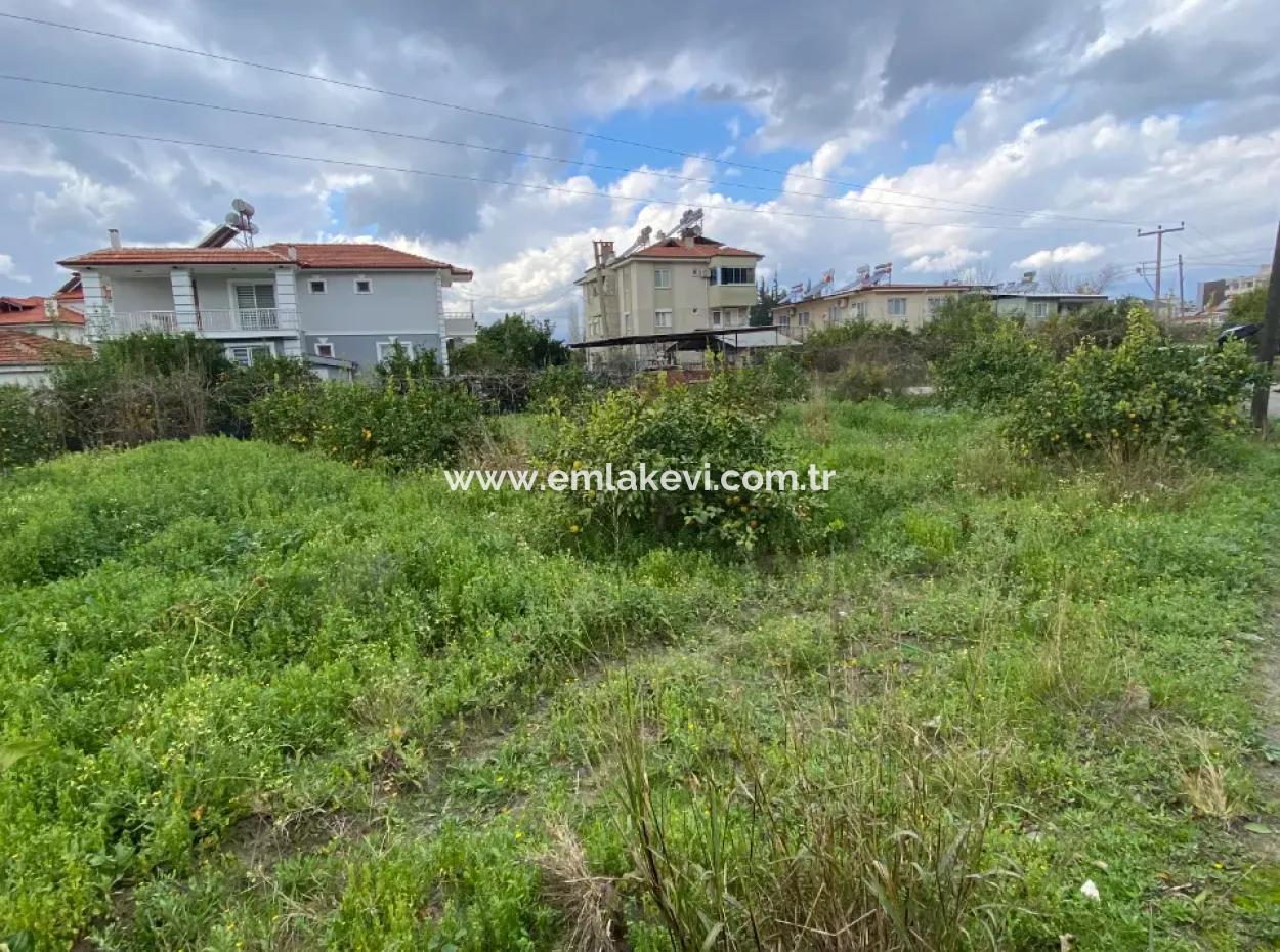 627 M2 Grundstück Zum Verkauf In Ortaca Atatürk Nachbarschaft Von Muğla