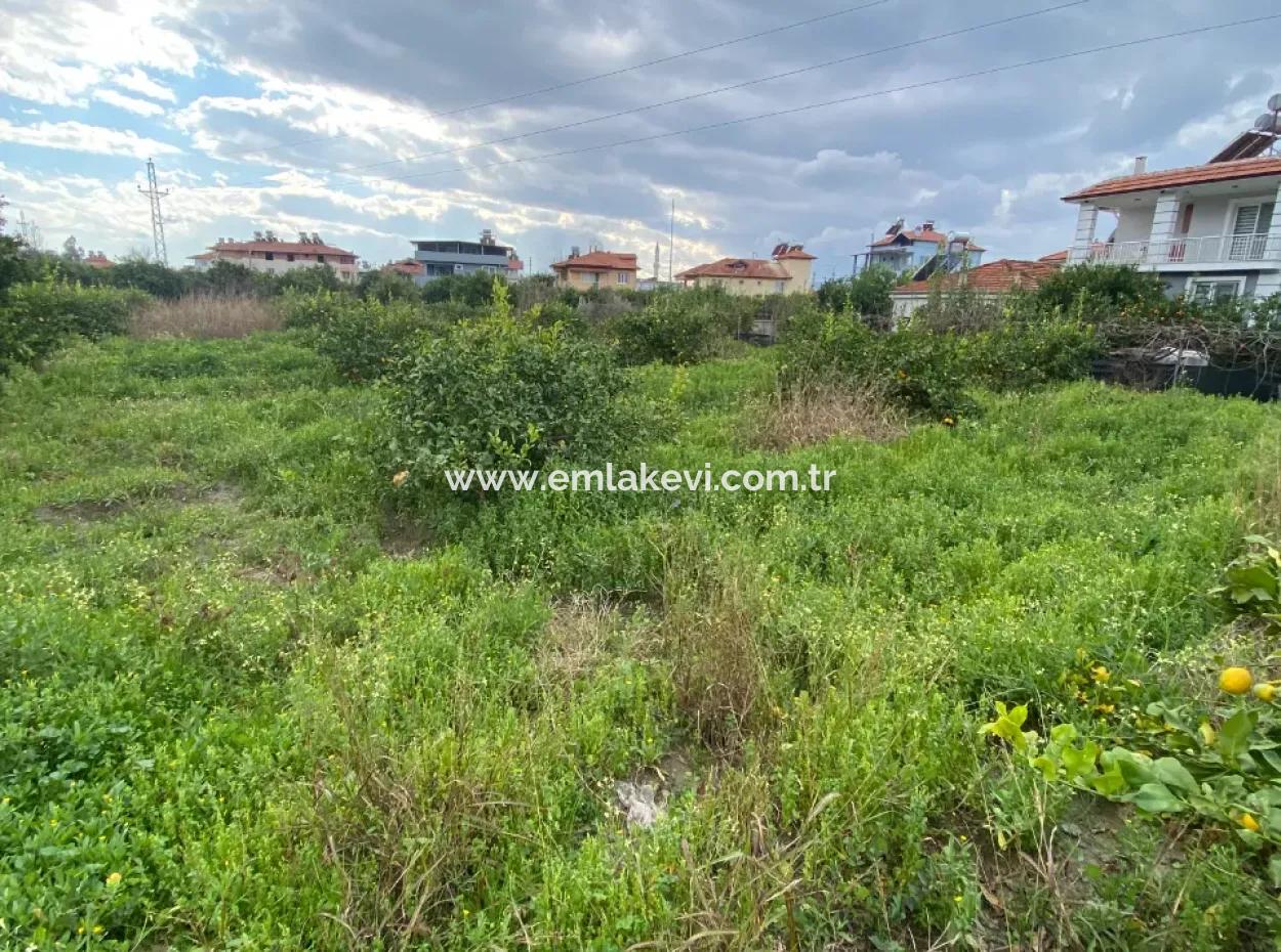 627 M2 Land For Sale In Ortaca Atatürk Neighborhood Of Muğla